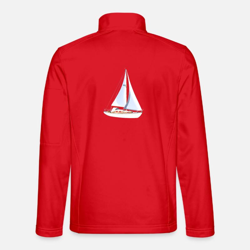 Platz 28 - Unisex Softshelljacke - Rot