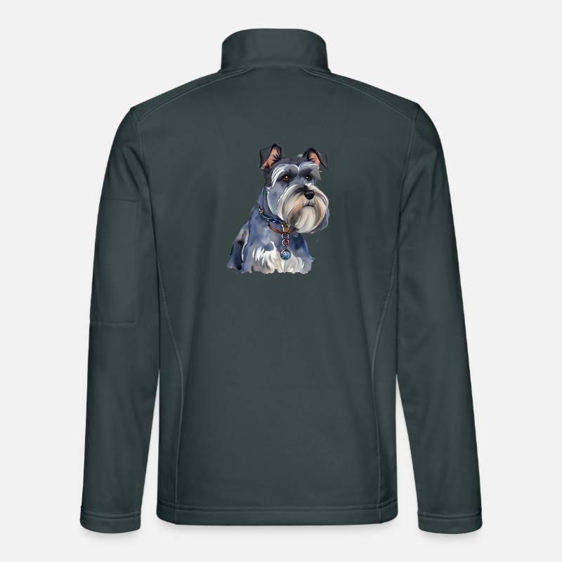 Schnauzer Unisex Softshelljacke