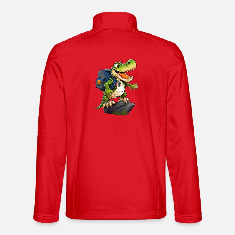Crocodile Hiking / Mountaineering Crocodiles Unisex Softshell Jacket