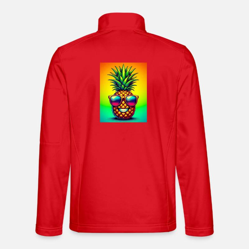 Pineapple - Unisex Softshell Jacket - red