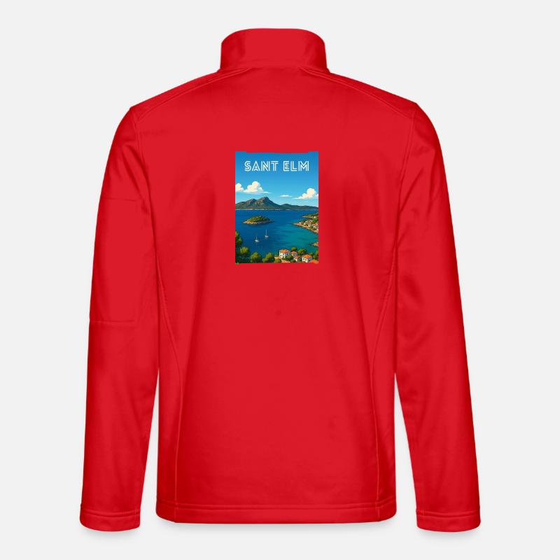 Sant Elm - Majorca - Unisex Softshell Jacket - red
