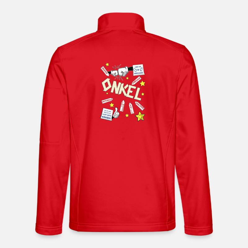 Onkel - Unisex Softshelljacke - Rot