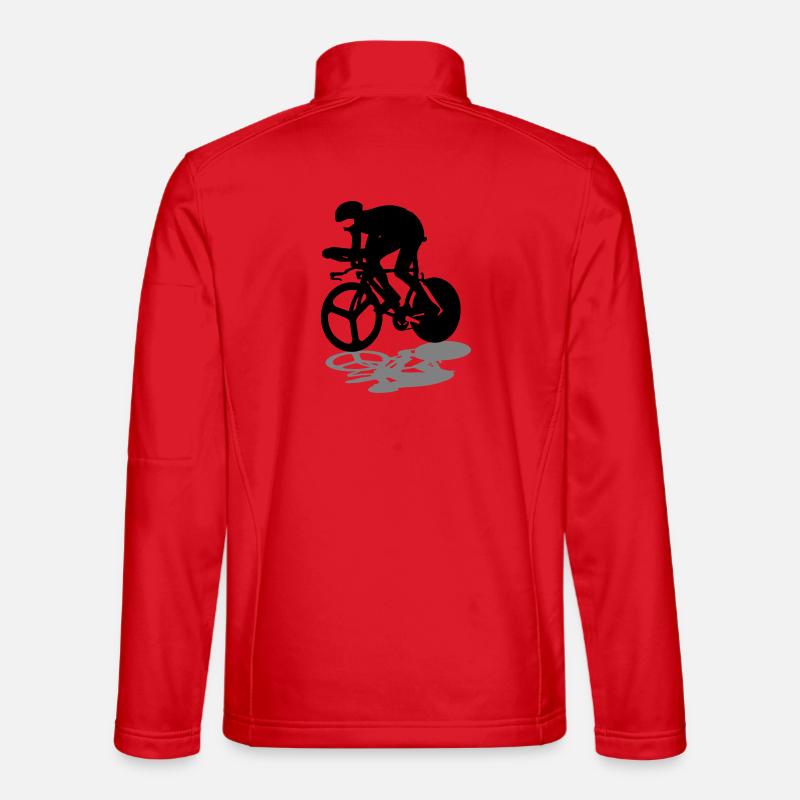Racer - Unisex Softshell Jacket - red