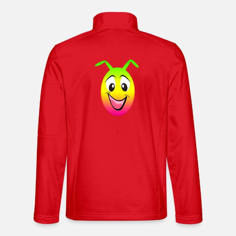 Rainbow Smile Unisex Softshell Jacket