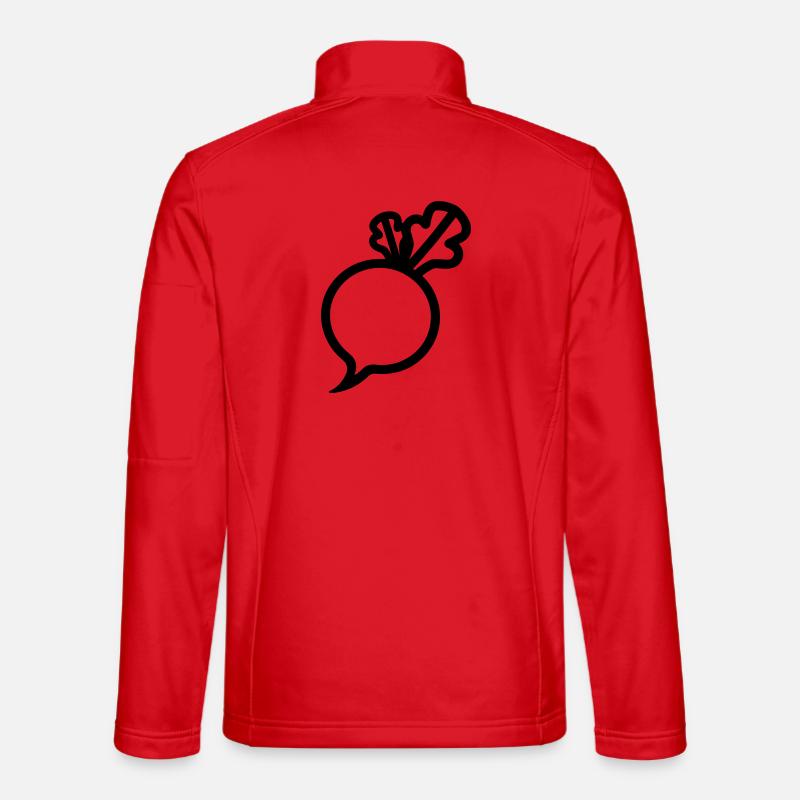 turnip - Unisex Softshell Jacket - red