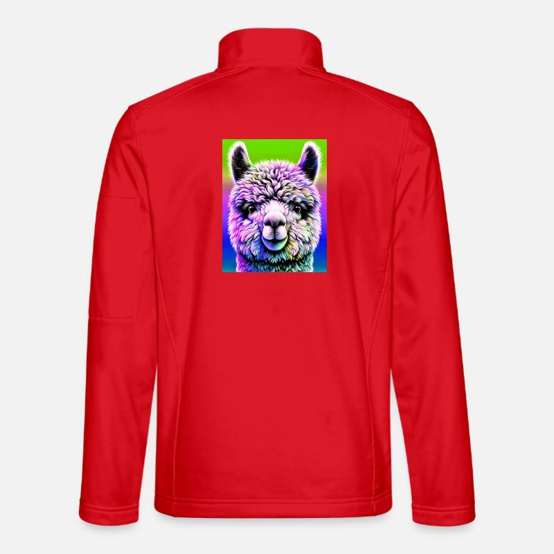Alpaca - Unisex Softshell Jacket - red