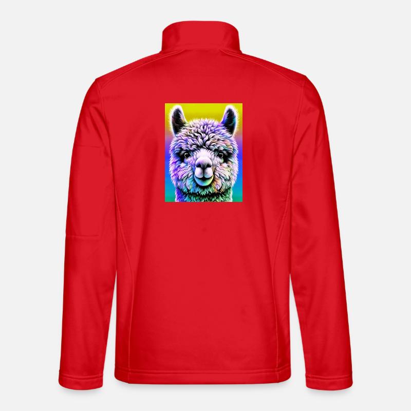Alpaca - Unisex Softshell Jacket - red