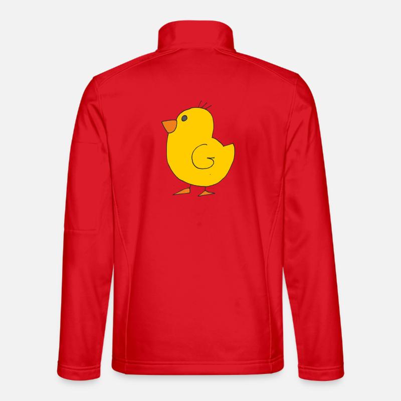 Kücken - Unisex Softshelljacke - Rot