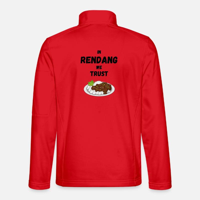 In rendang vertrauen wir - Unisex Softshelljacke - Rot