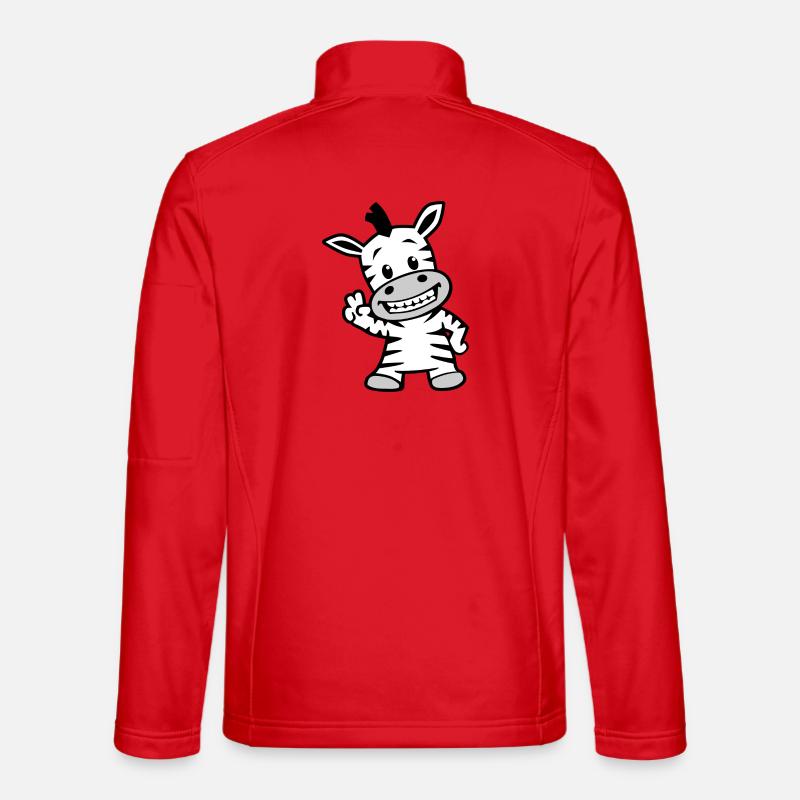 Cool Zebra Unisex Softshell Jacket