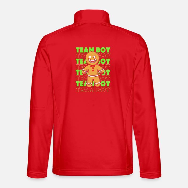 Team Boy Christmas Unisex Softshell Jacket