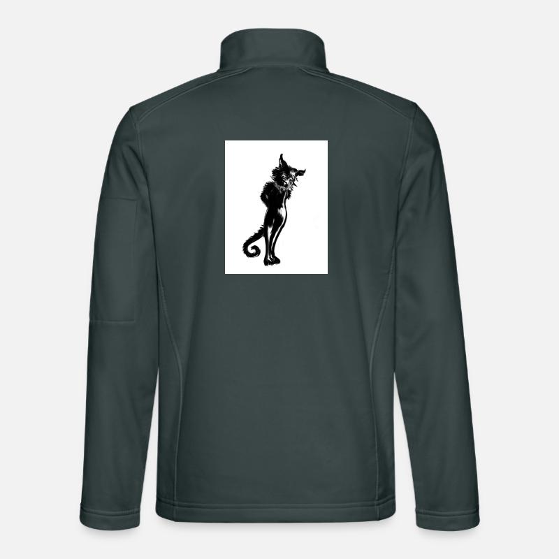 Debout les chats! Veste en tissu softshell Unisexe