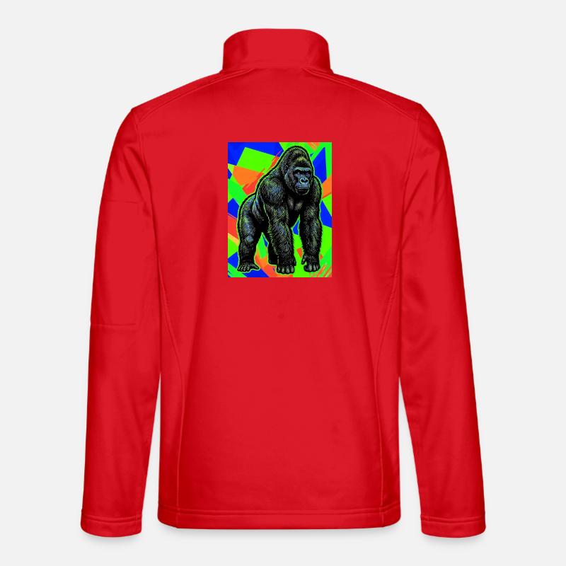 gorilla - Unisex Softshell Jacket - red