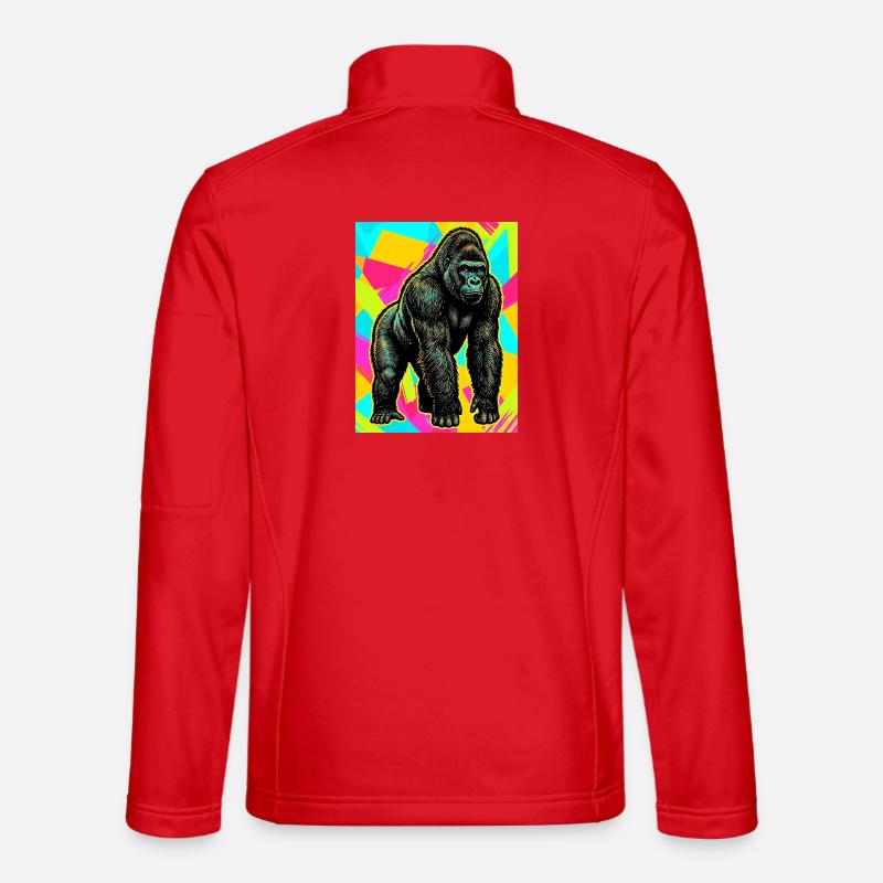 gorilla - Unisex Softshell Jacket - red