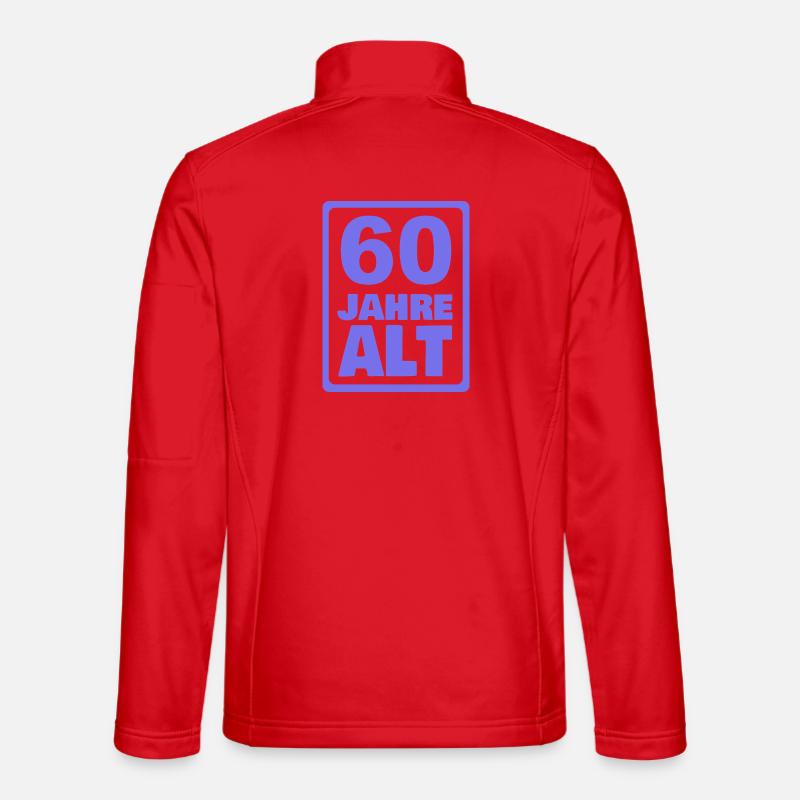 Alter 60 - Unisex Softshelljacke - Rot