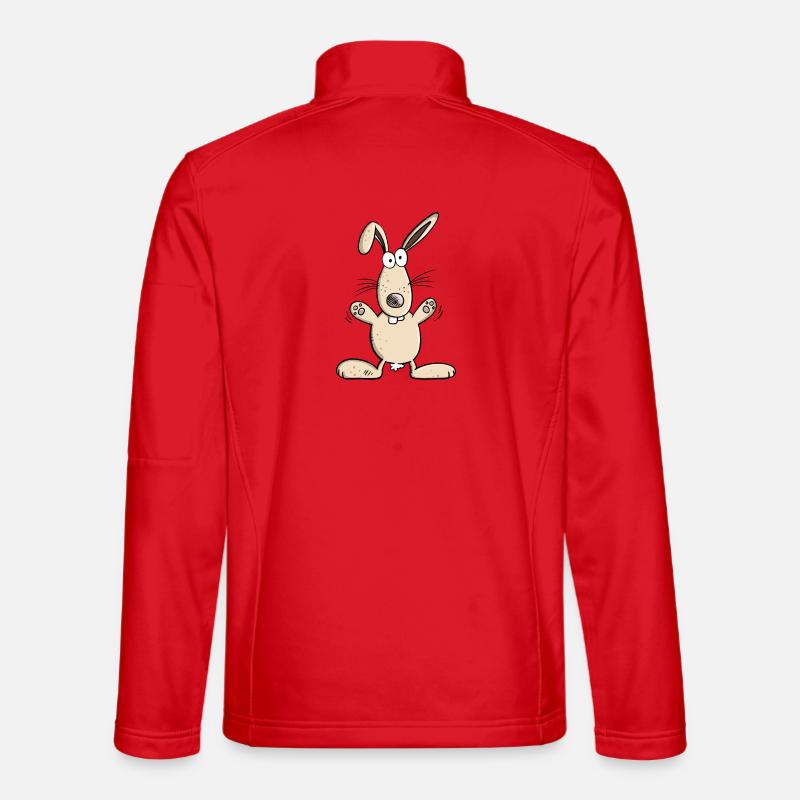 Happy Bunny I Easter Easter Bunny I Gift Unisex Softshell Jacket