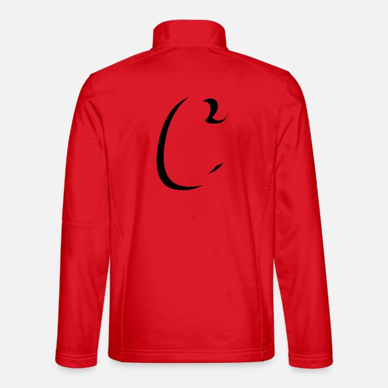 Letter C, Name, der Buchstabe C Unisex Softshelljacke