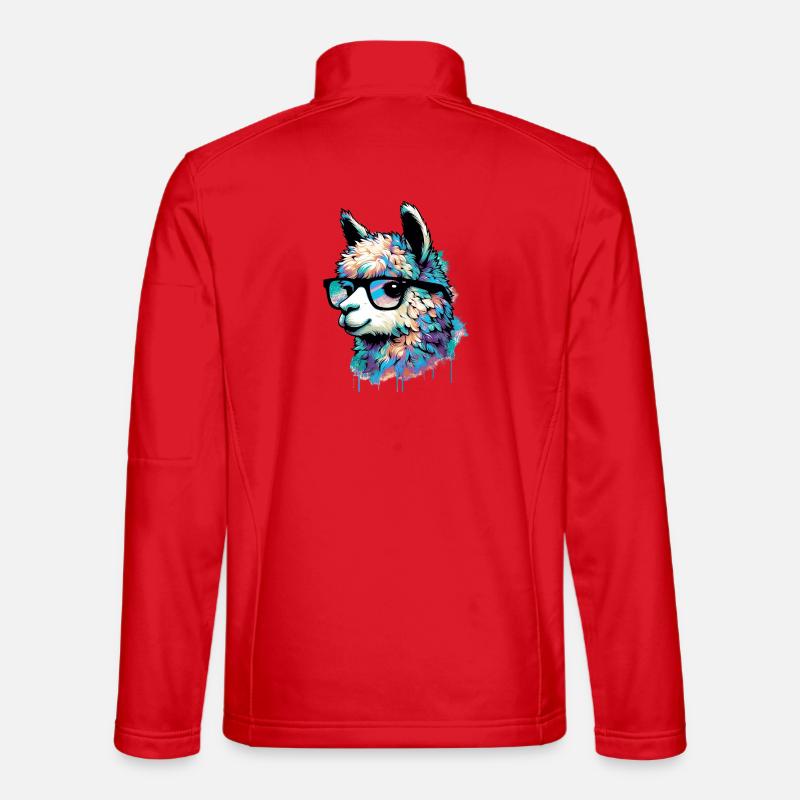 Alpaka - Unisex Softshelljacke - Rot