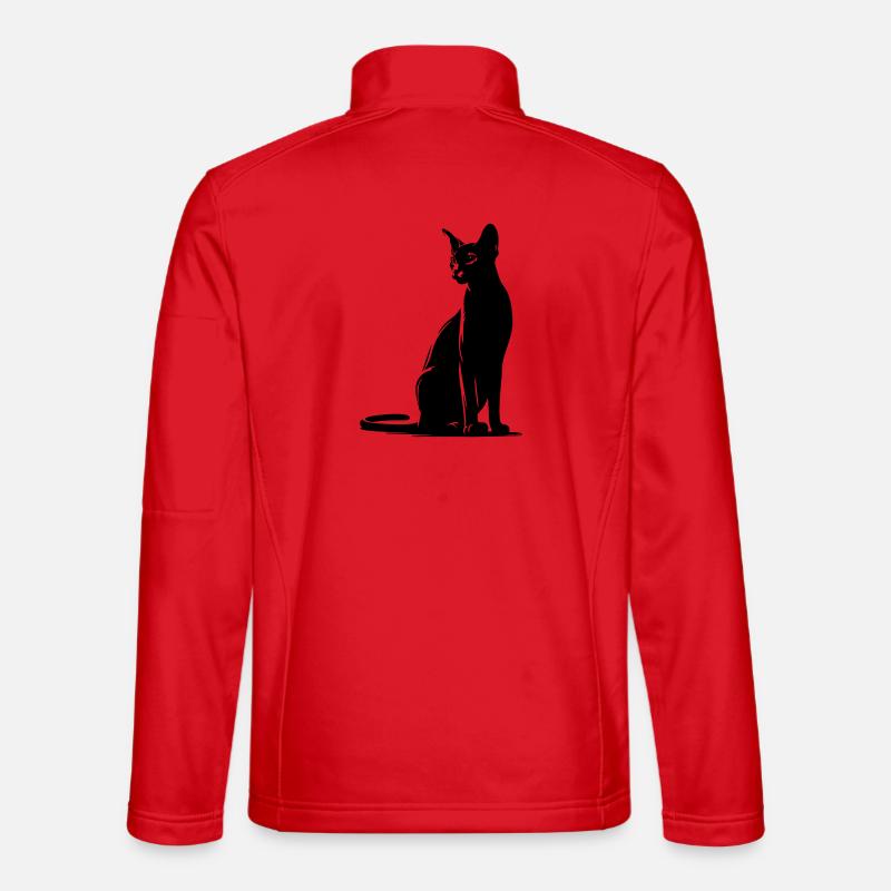 Abyssinian Cat Unisex Softshell Jacket