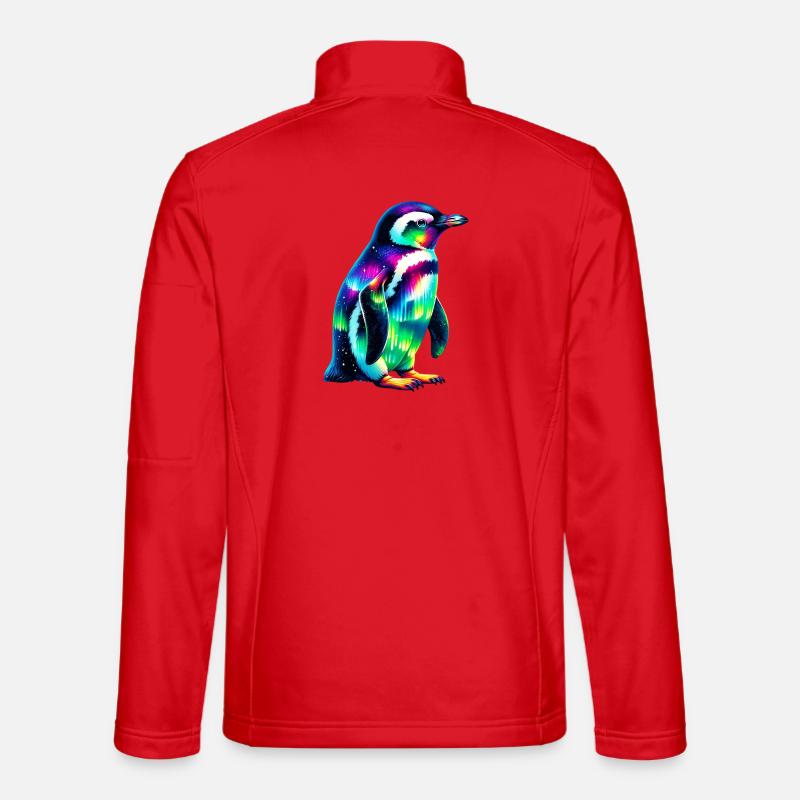 Penguin - Unisex Softshell Jacket - red