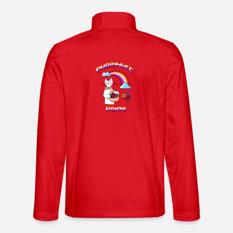 Fierté parfaite - Veste en tissu softshell Unisexe - rouge