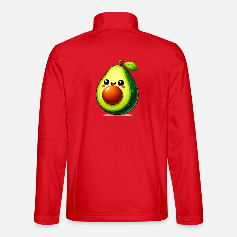 Avocado - Unisex Softshell Jacket - red