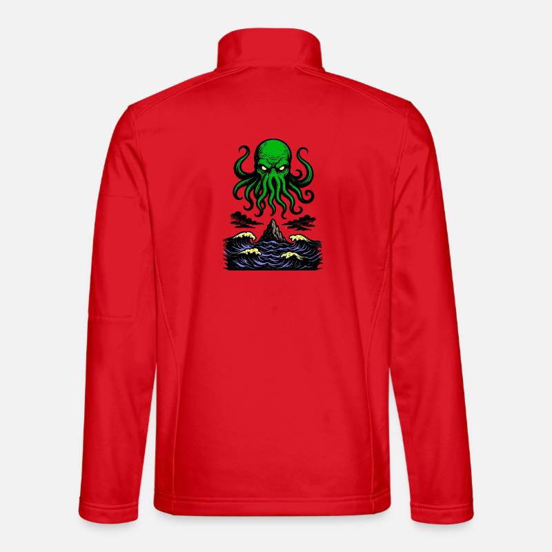 Cthulhu Retro 2 Unisex Softshelljacke