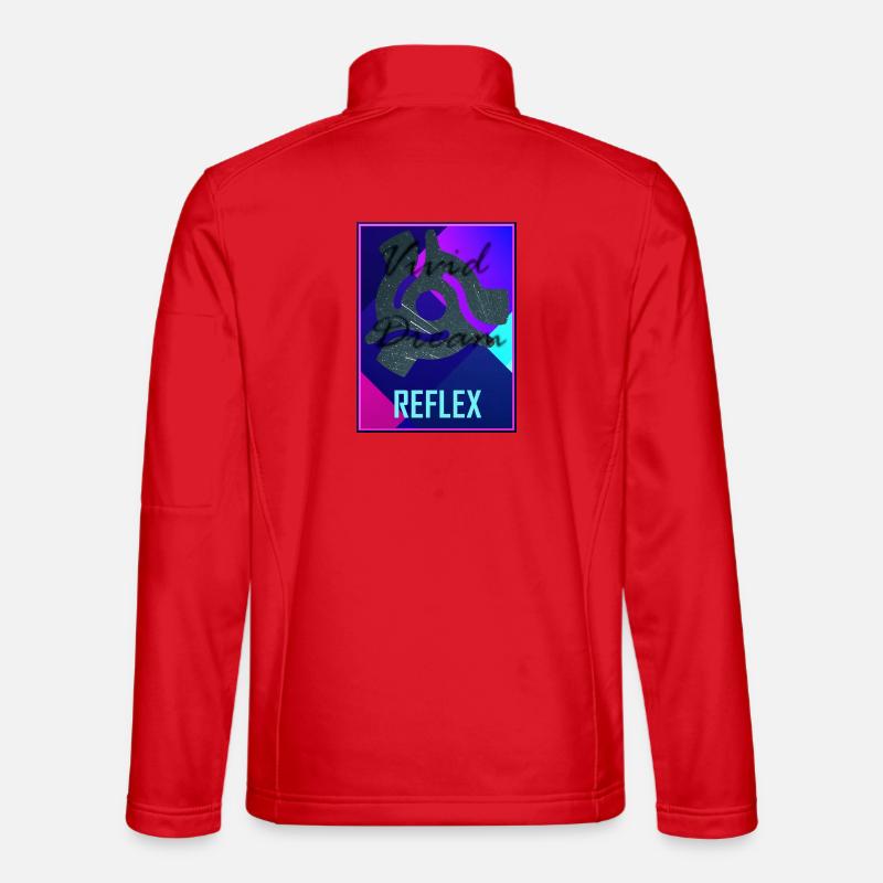 Reflex by Vivid Dream - Unisex Softshell Jacket - red