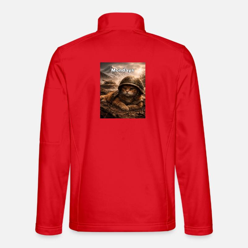 Monday Cat Unisex Softshelljacke