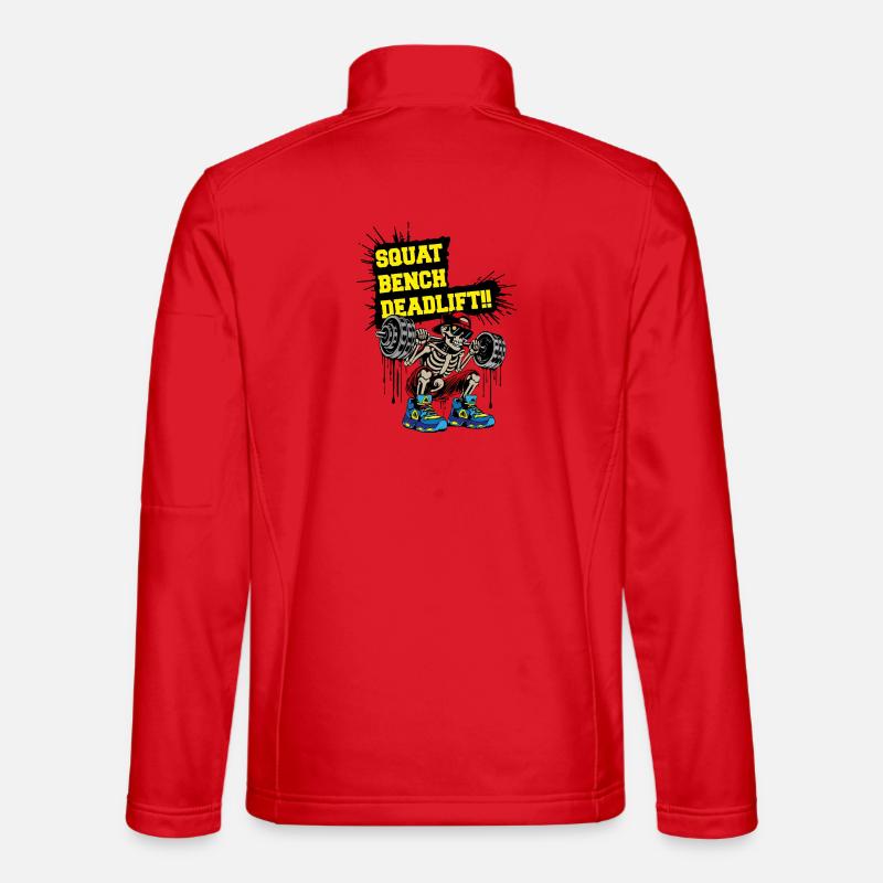 SquadBankKreuzheben - Unisex Softshelljacke - Rot