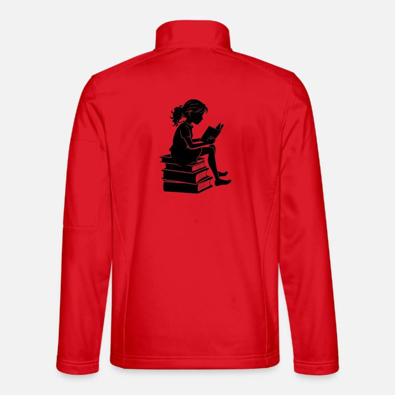 Frauenlesung - Unisex Softshelljacke - Rot