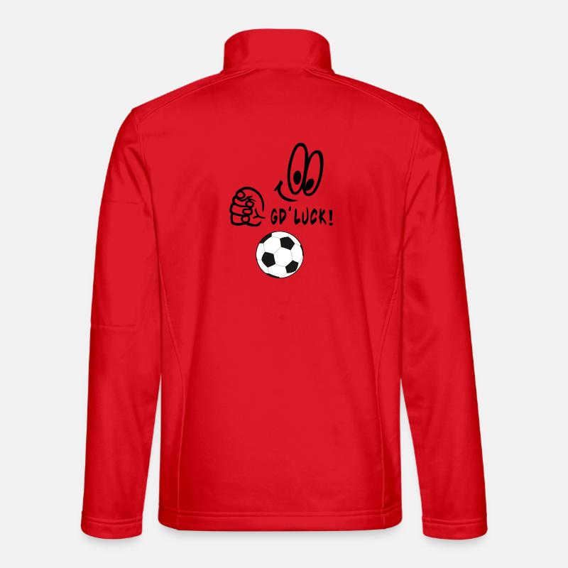 good-luck - Unisex Softshelljacke - Rot