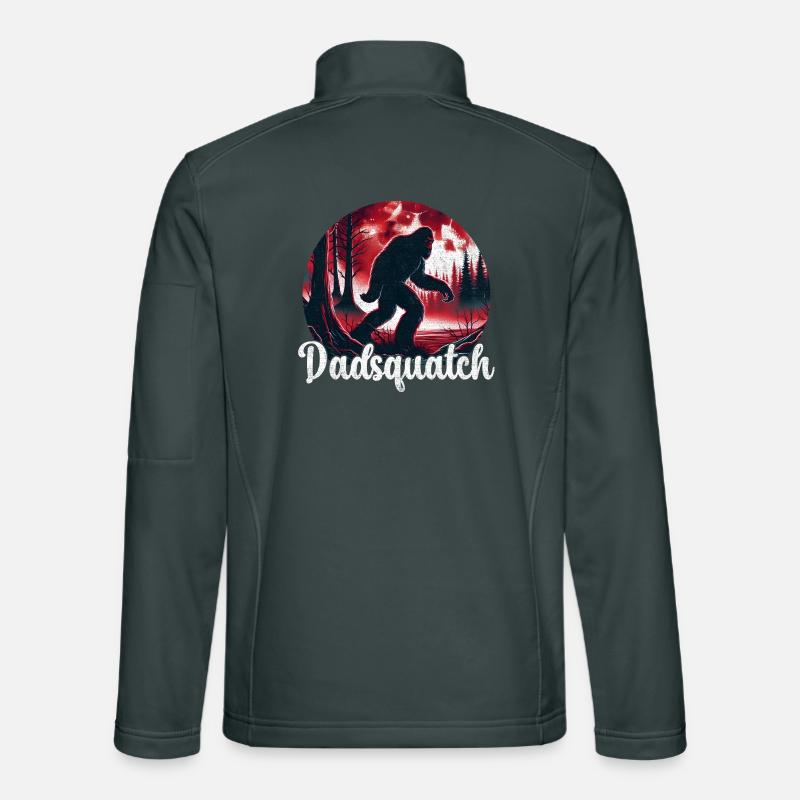 DadSquatch Waldlegende Unisex Softshelljacke