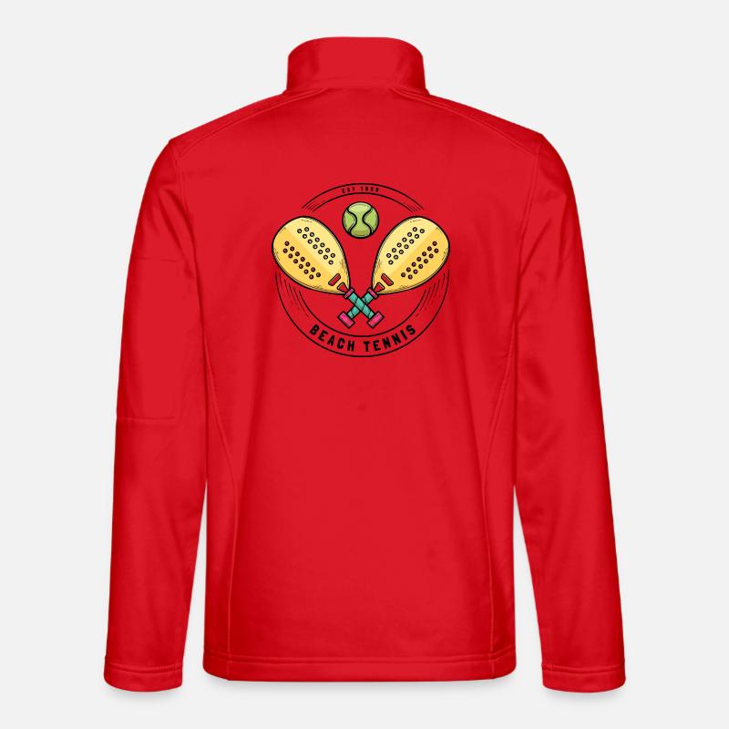 I can't I have padel - Unisex Softshell Jacket - red
