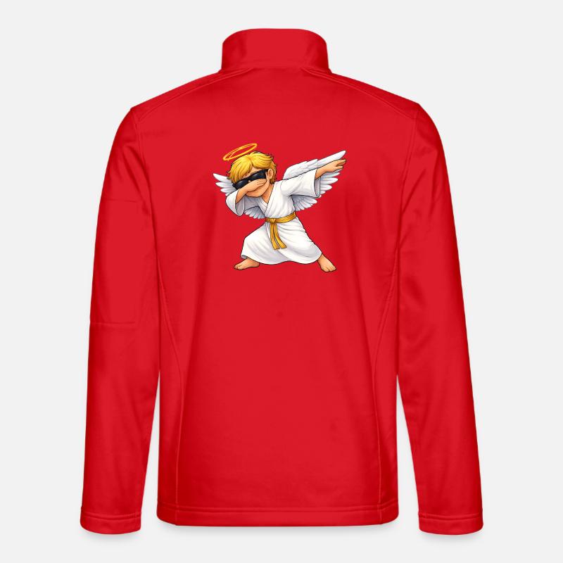 Dabbing Engel Unisex Softshelljacke