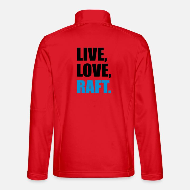 rafting - Unisex Softshell Jacket - red