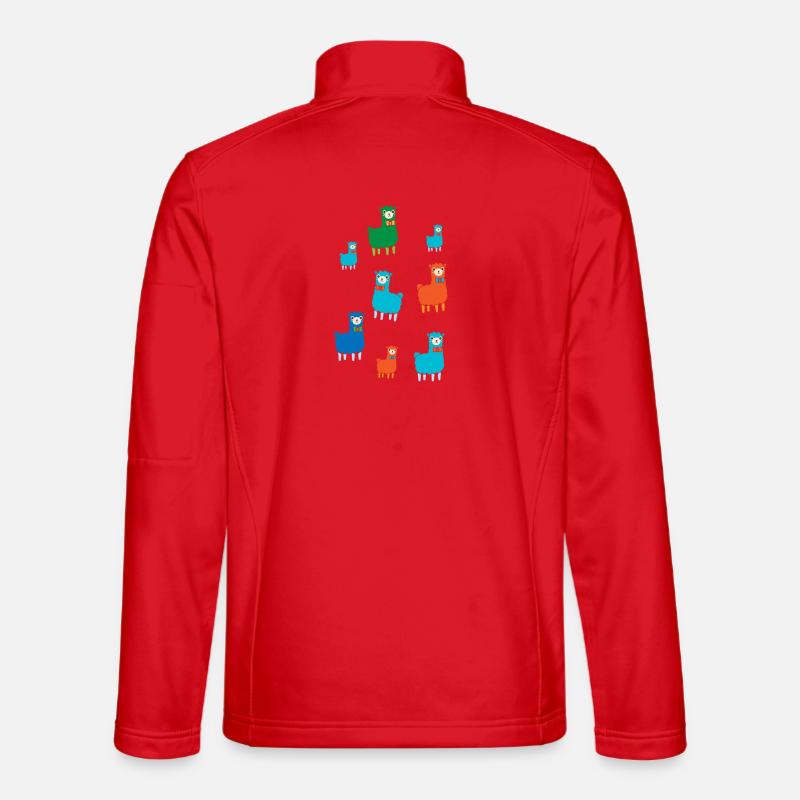 Alpacas Unisex Softshell Jacket