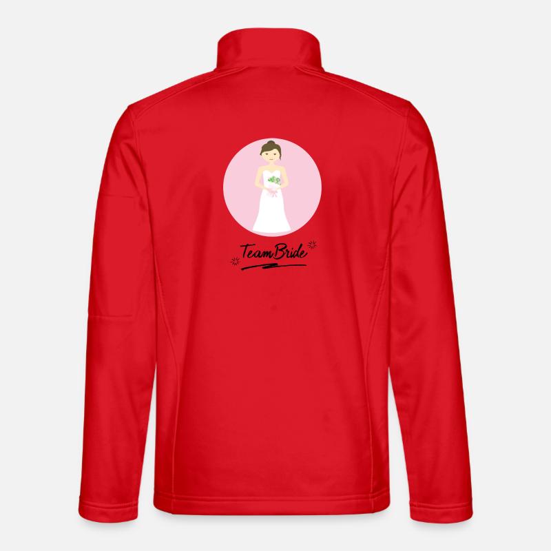 jeune mariée Veste en tissu softshell Unisexe