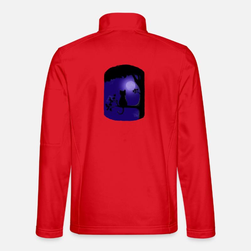 Purfect Night - Unisex Softshelljacke - Rot