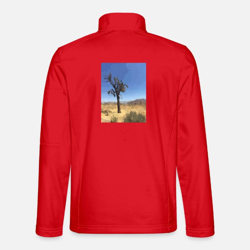 Joshua Tree - Unisex Softshelljacke - Rot