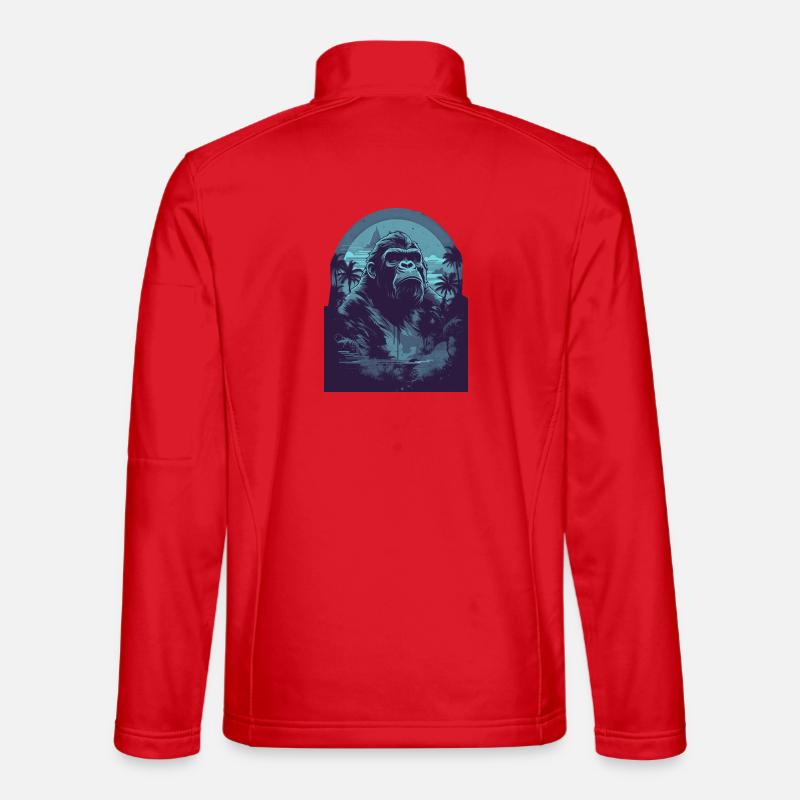 Blue Gorrile Unisex Softshell Jacket