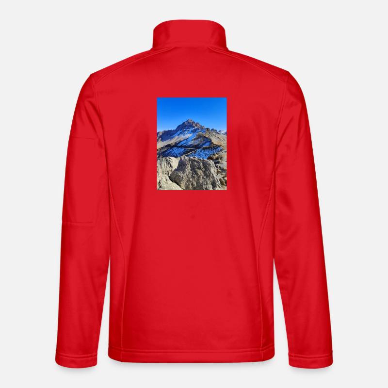 Galibier - Unisex Softshelljacke - Rot