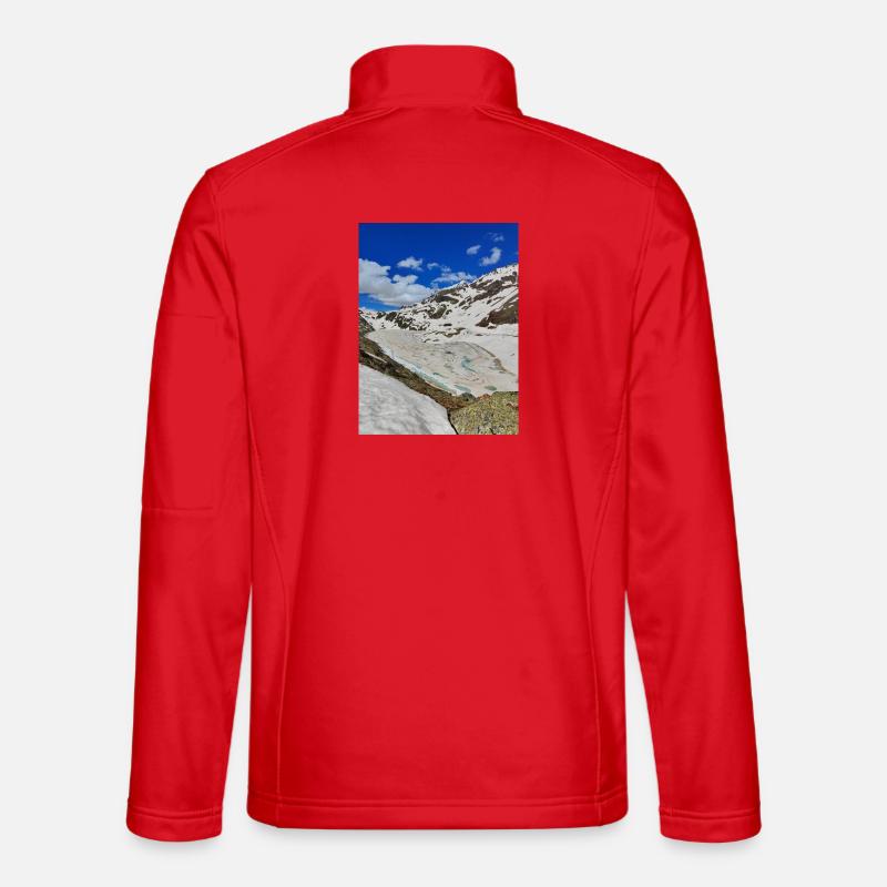 Lac Blanc Juni 2024 - Unisex Softshelljacke - Rot