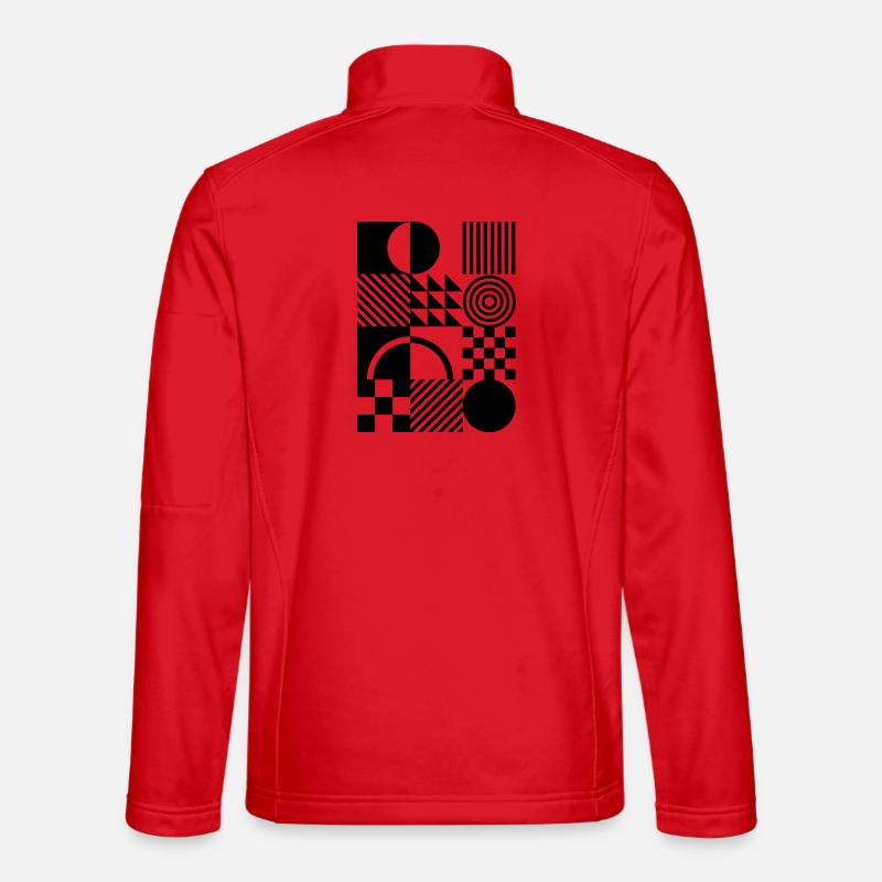 Bauhaus Kunst Gestaltung Unisex Softshelljacke