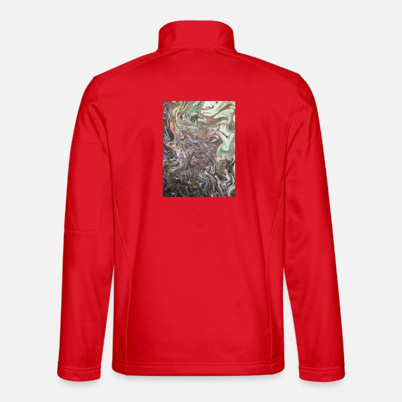 Karudako - Unisex Softshelljacke - Rot
