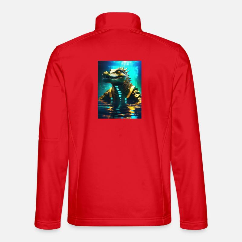Sobek – Wächter des Nils - Unisex Softshell Jacket - red