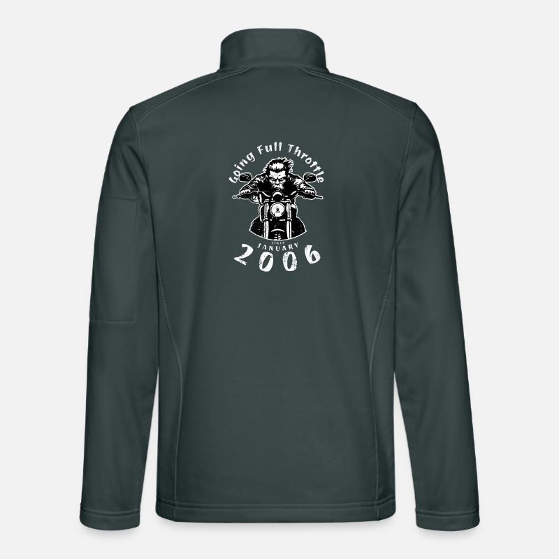 20. Geburtstag Going Full Throttle Since 01/2006 Unisex Softshelljacke