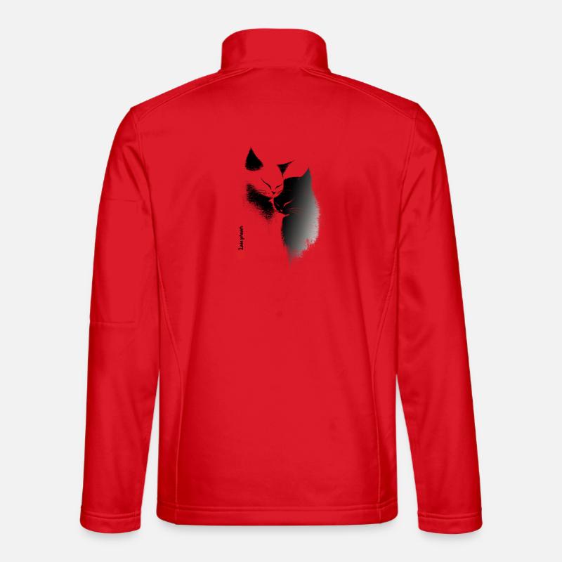 Katzenliebe Unisex Softshelljacke
