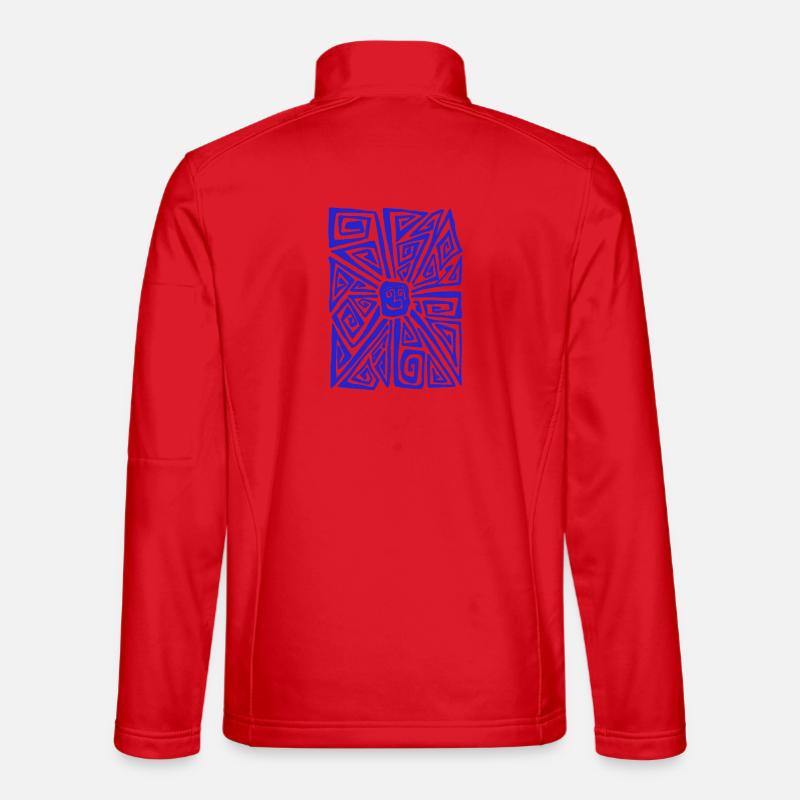 FREMDE SONNE - Unisex Softshelljacke - Rot