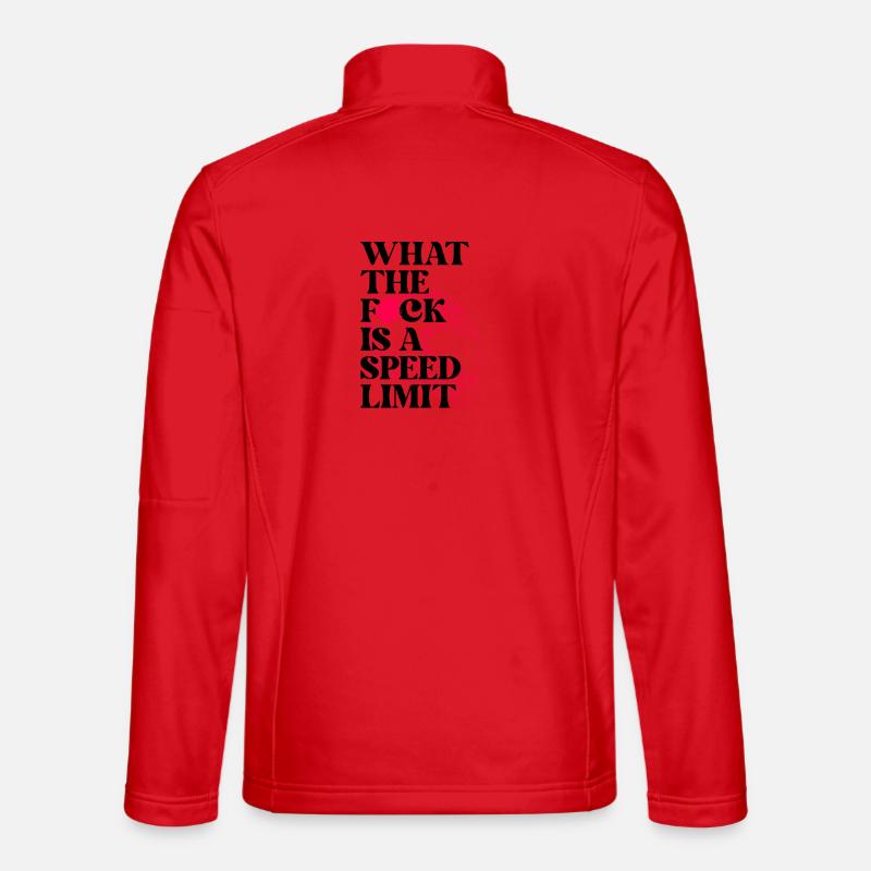 Car - Unisex Softshell Jacket - red